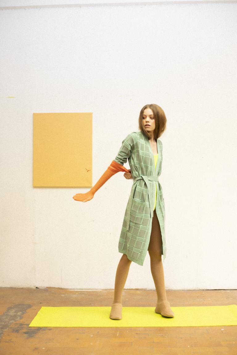 MISAKI merino cardigan