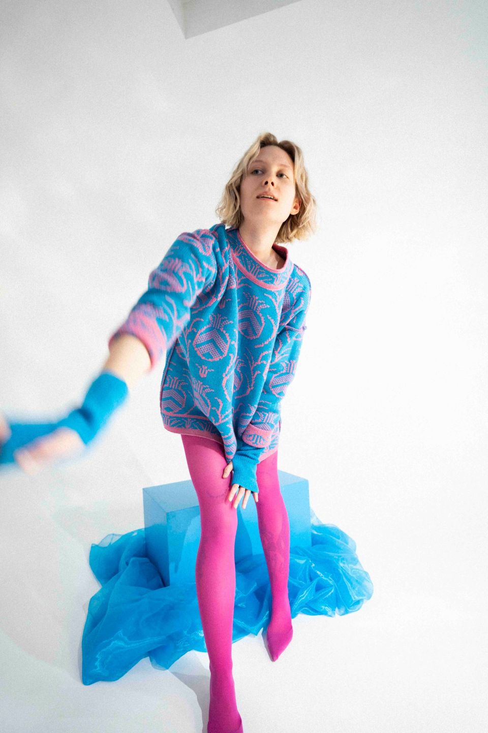 Iki meriino randmesoojendajad taevasinised