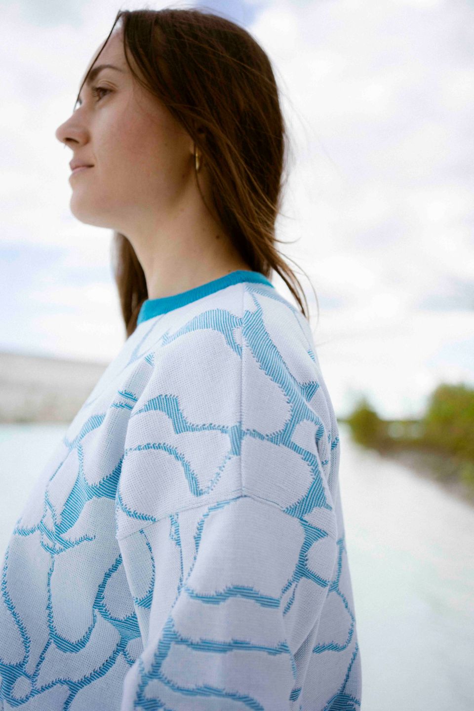 Aura kerge meriino kampsun