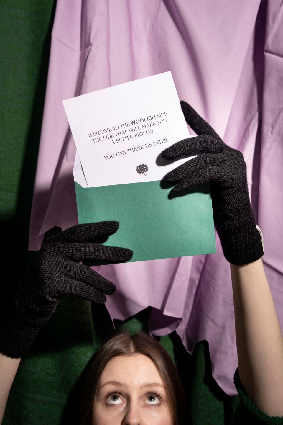 Iki meriino kindad mustad