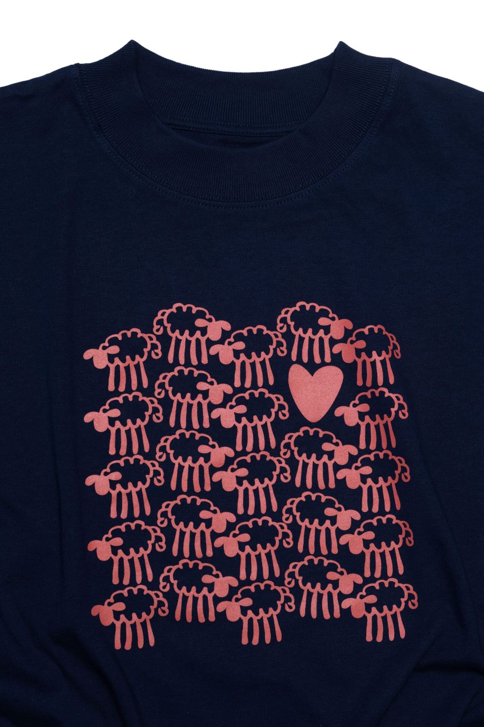 Friendsheep orgaanilisest puuvillast t-särk sinine