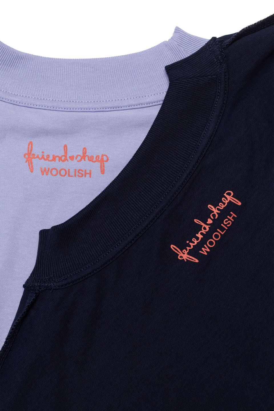 Friendsheep orgaanilisest puuvillast t-särk sinine