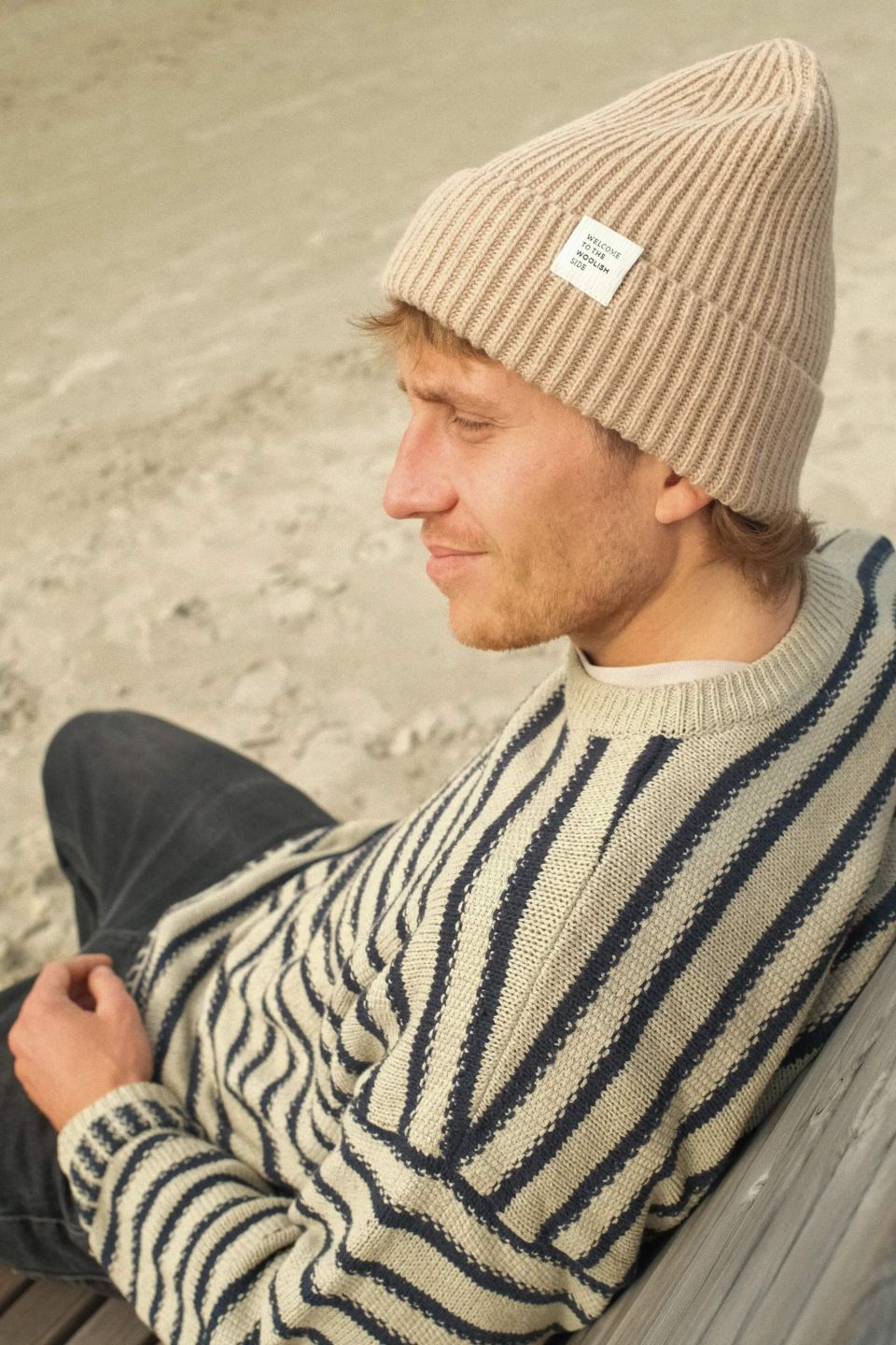 Hiro meriino müts beez