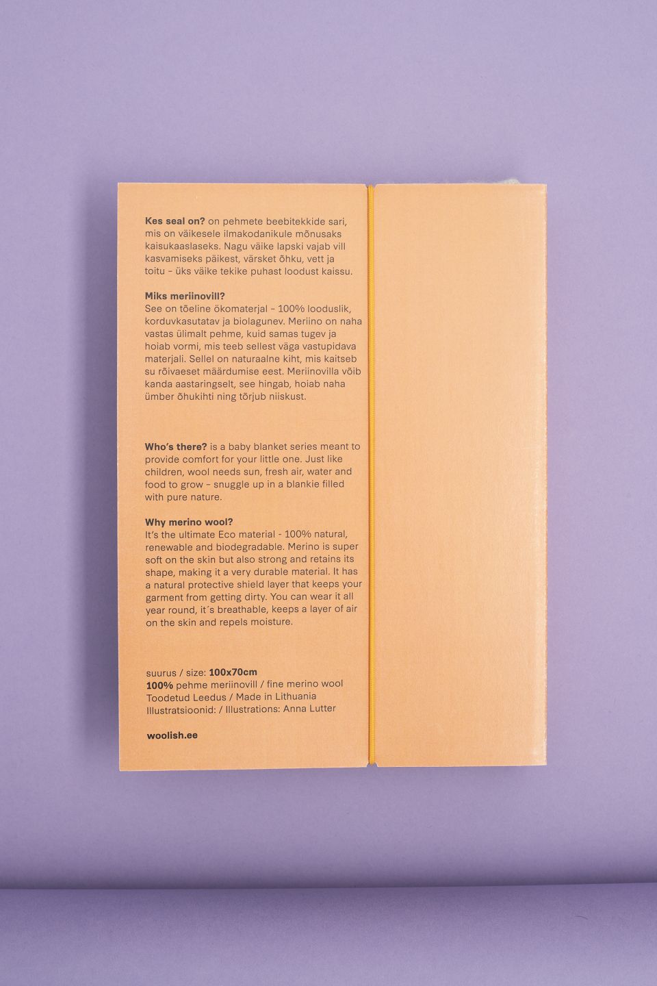 Kes seal on? Rebane meriinotekike hall / valge