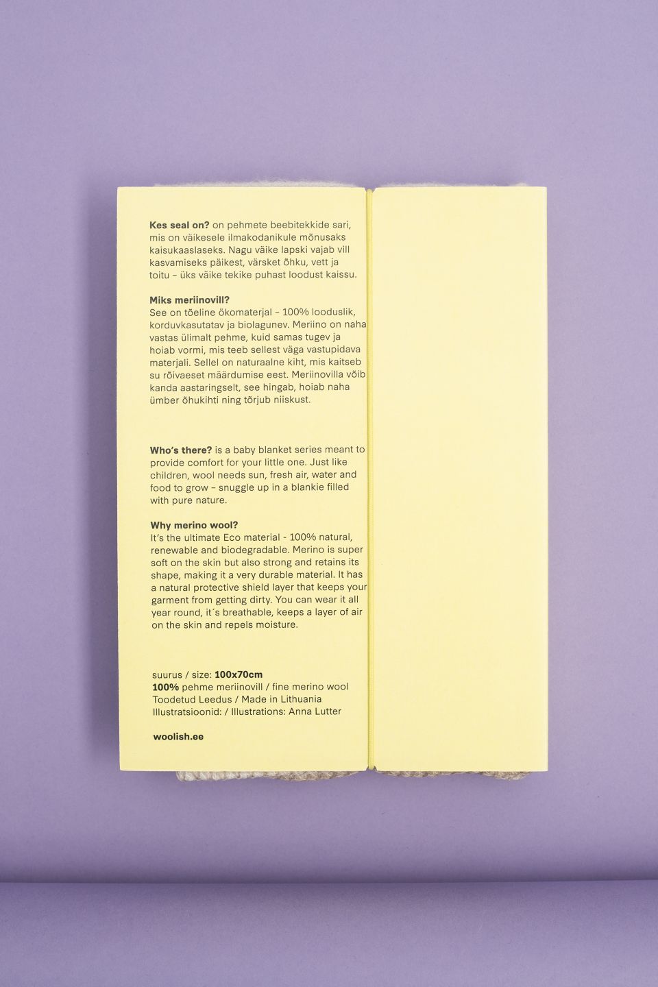 Kes seal on? Lõvi meriinotekike beež / valge