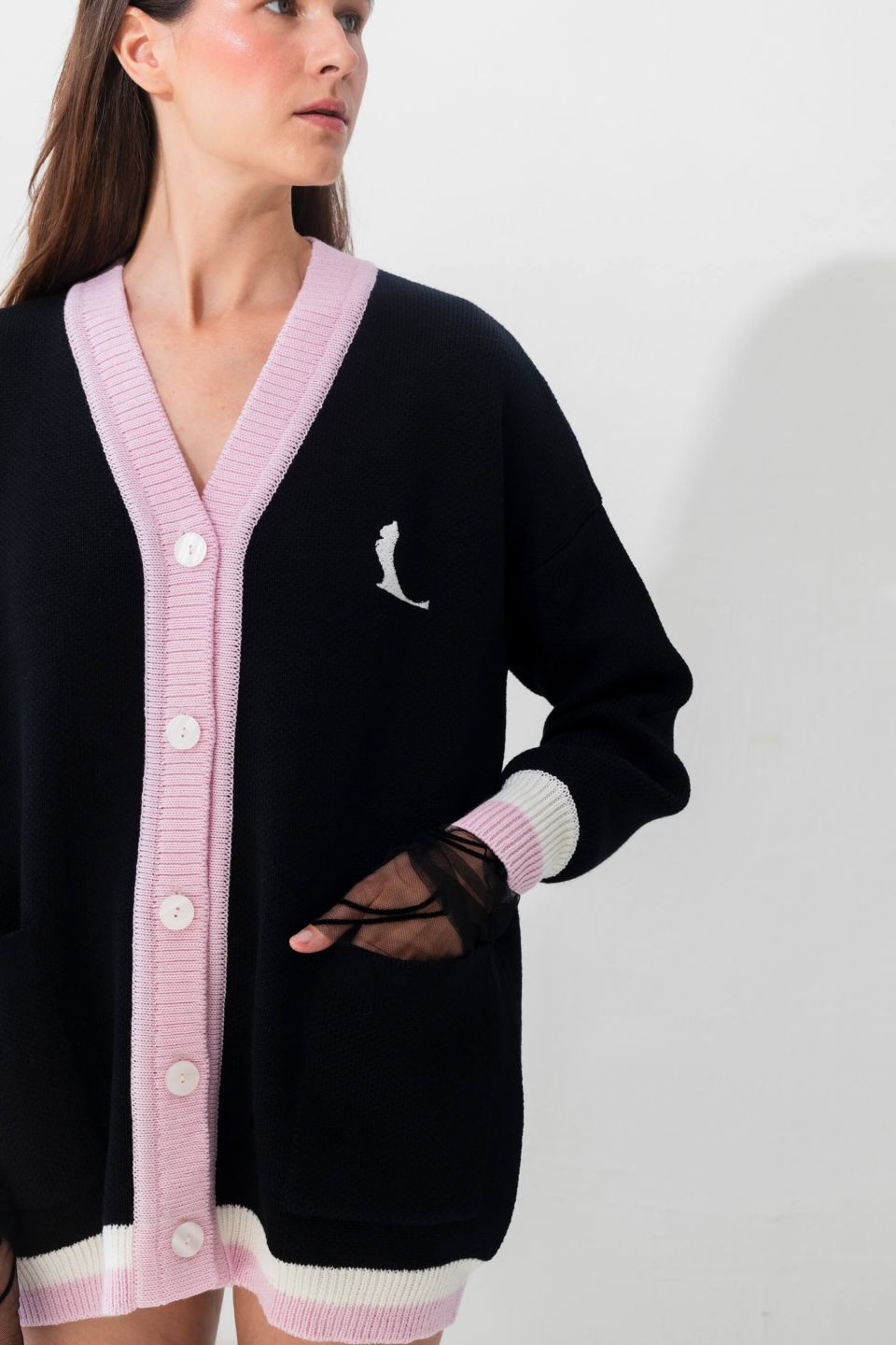 Woolish x Kriss Soonik meriino kardigan