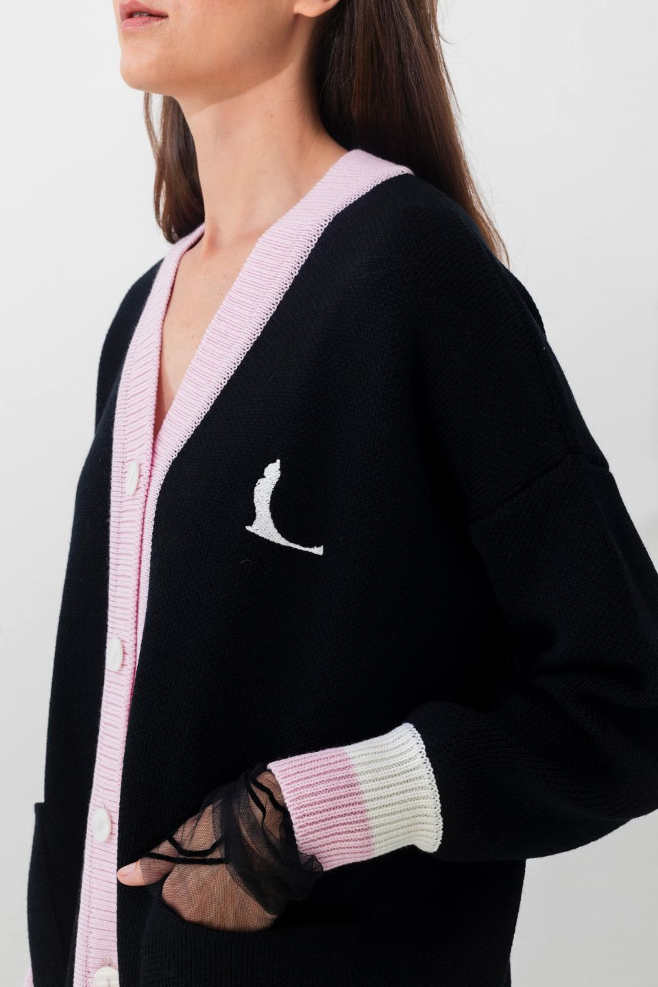 Woolish x Kriss Soonik meriino kardigan