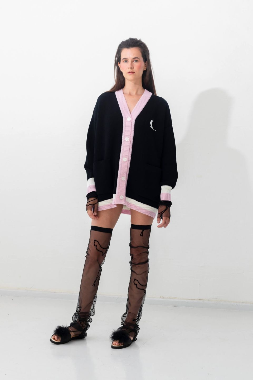 Woolish x Kriss Soonik meriino kardigan