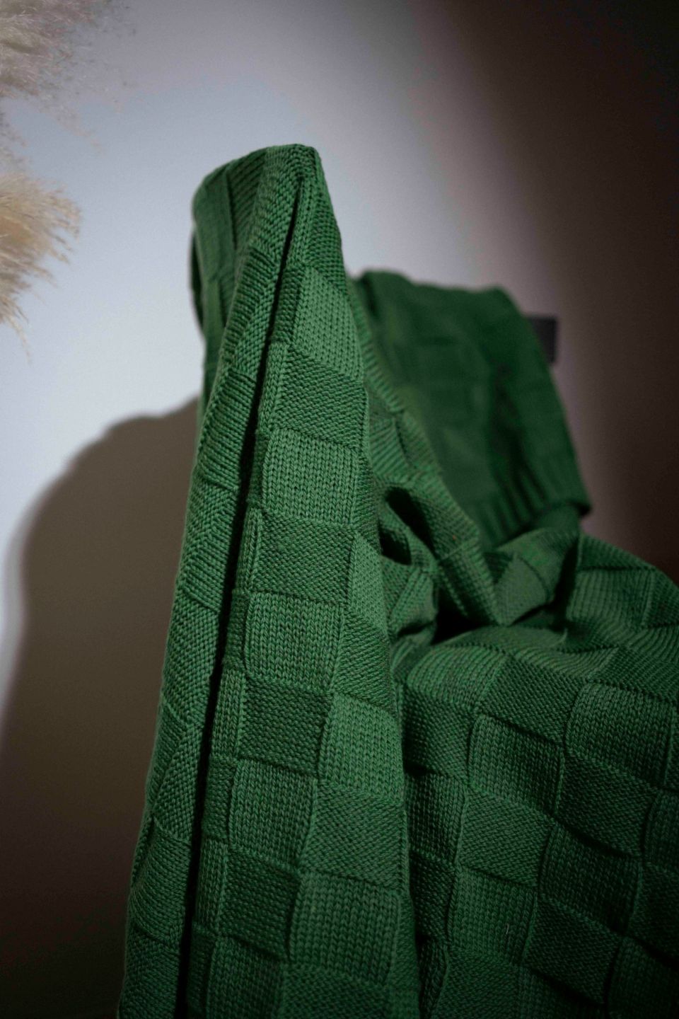 Ruut meriino pleed roheline