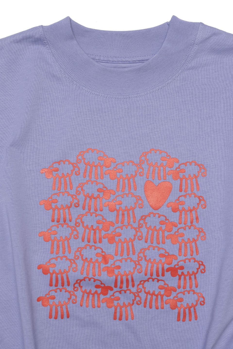 Friendsheep orgaanilisest puuvillast t-särk lilla
