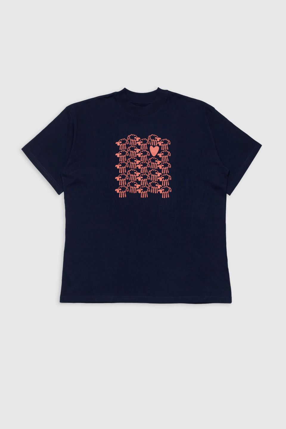 Friendsheep orgaanilisest puuvillast t-särk sinine