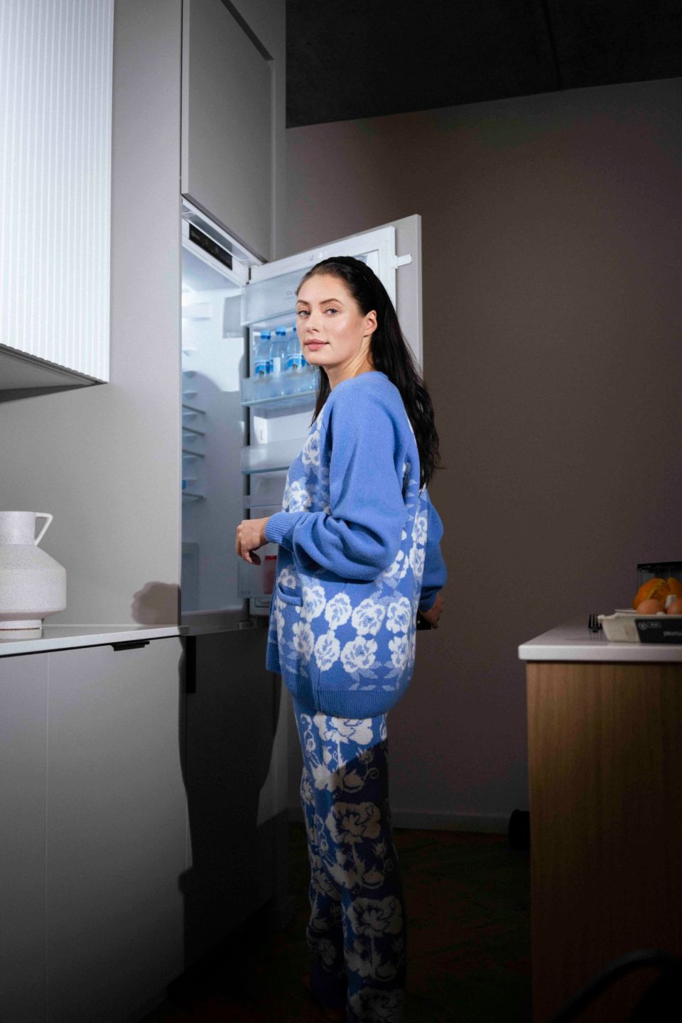 Pojengidega meriino boyrfriend kardigan 