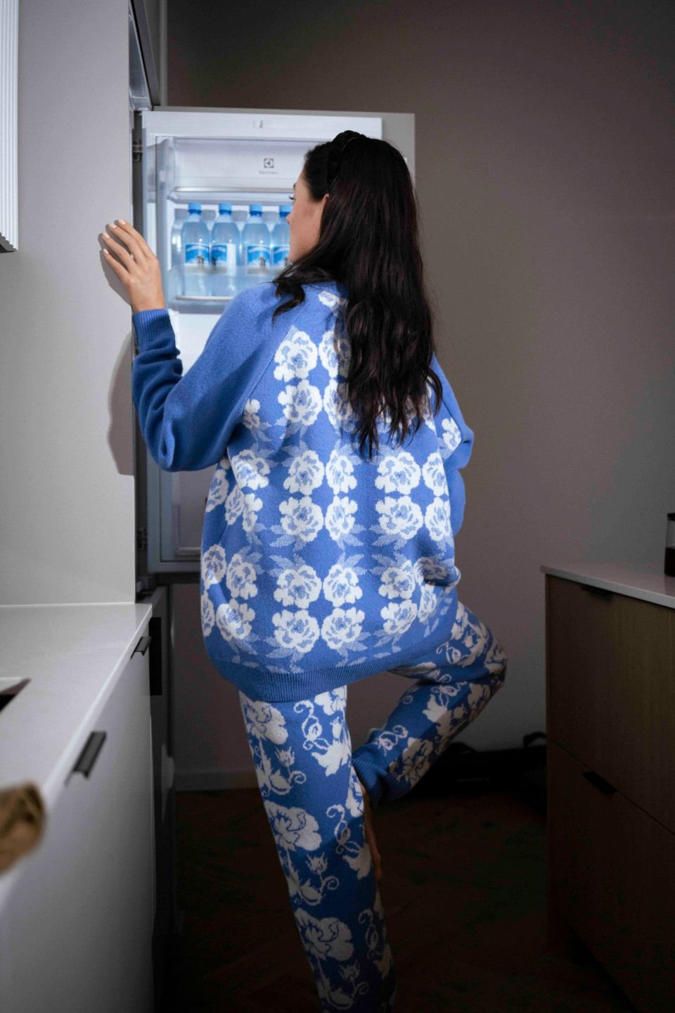 Pojengidega meriino boyrfriend kardigan 