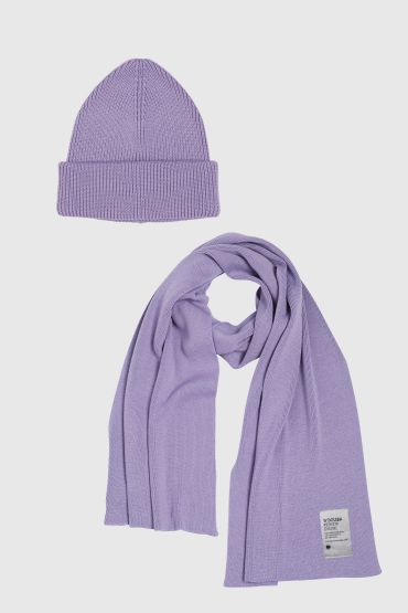 Kingikomlepkt meriino sall ja müts