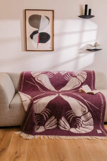 Shrimp Love villane pleed lilla Woolish
